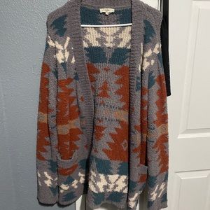 Aztec cardigan